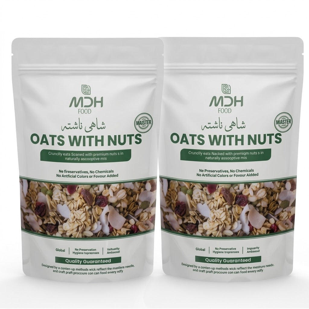 OATS WITH NUTS 500G شاہی ناشتہ