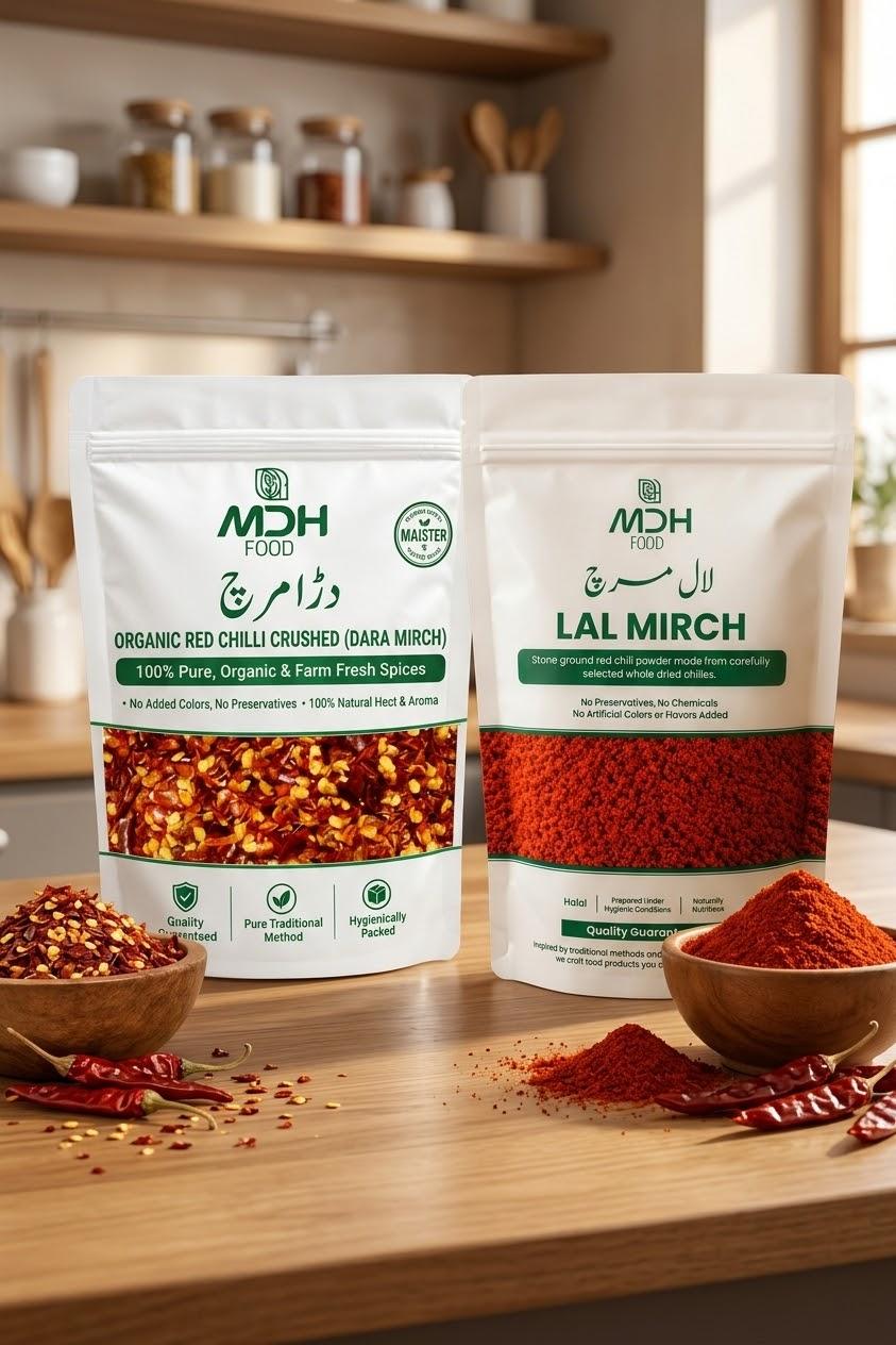 Mirch Combo Deal – Dara Mirch 500g + Lal Mirch 500g