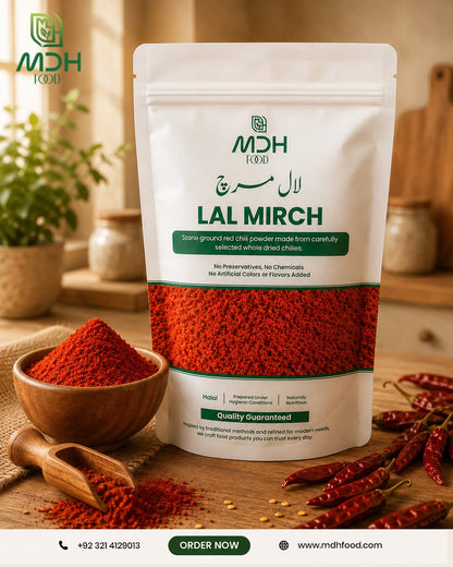 LAL MIRCH (RED CHILI POWDER) 500g