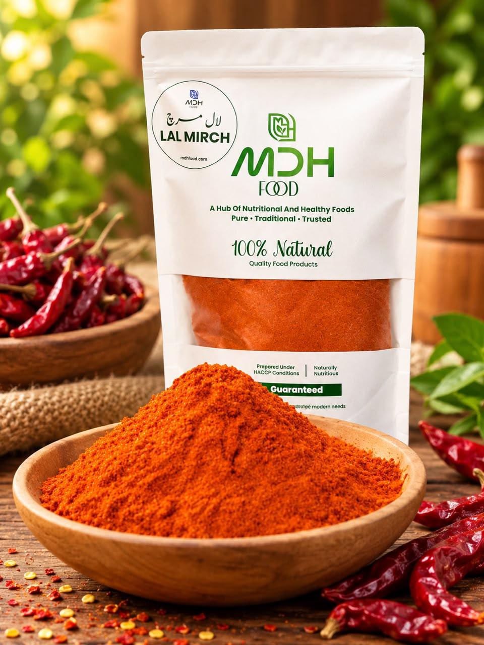 LAL MIRCH (RED CHILI POWDER) 500g
