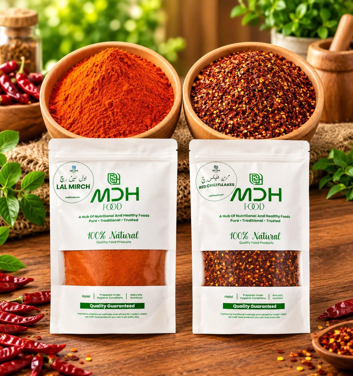 Mirch Combo Deal – Dara Mirch 500g + Lal Mirch 500g