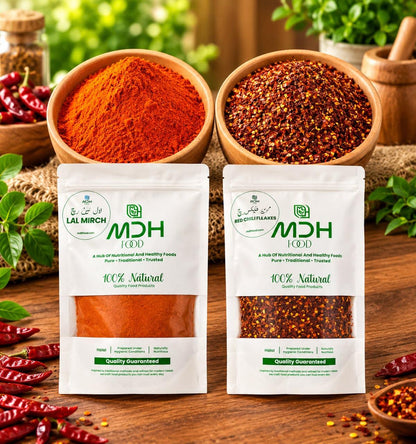 Mirch Combo Deal – Dara Mirch 500g + Lal Mirch 500g
