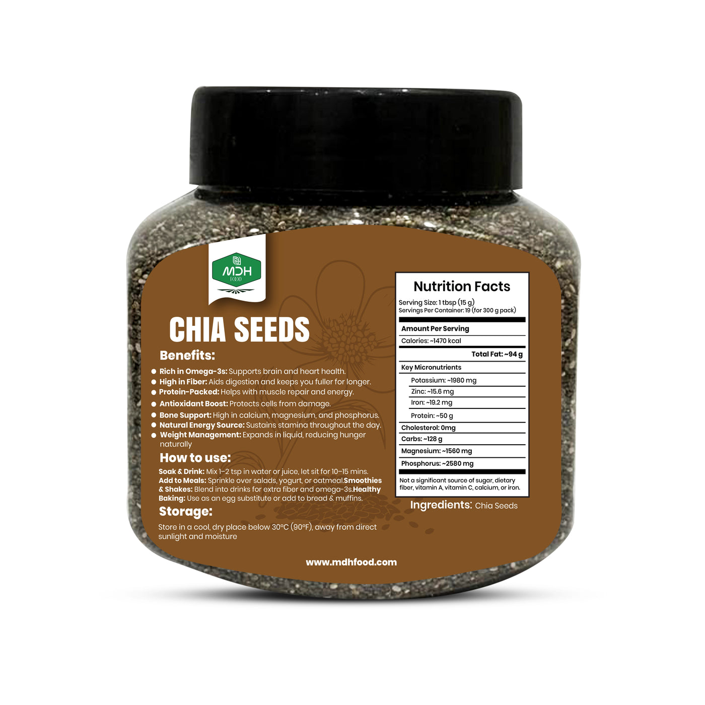 CHIA SEEDS (300 G)