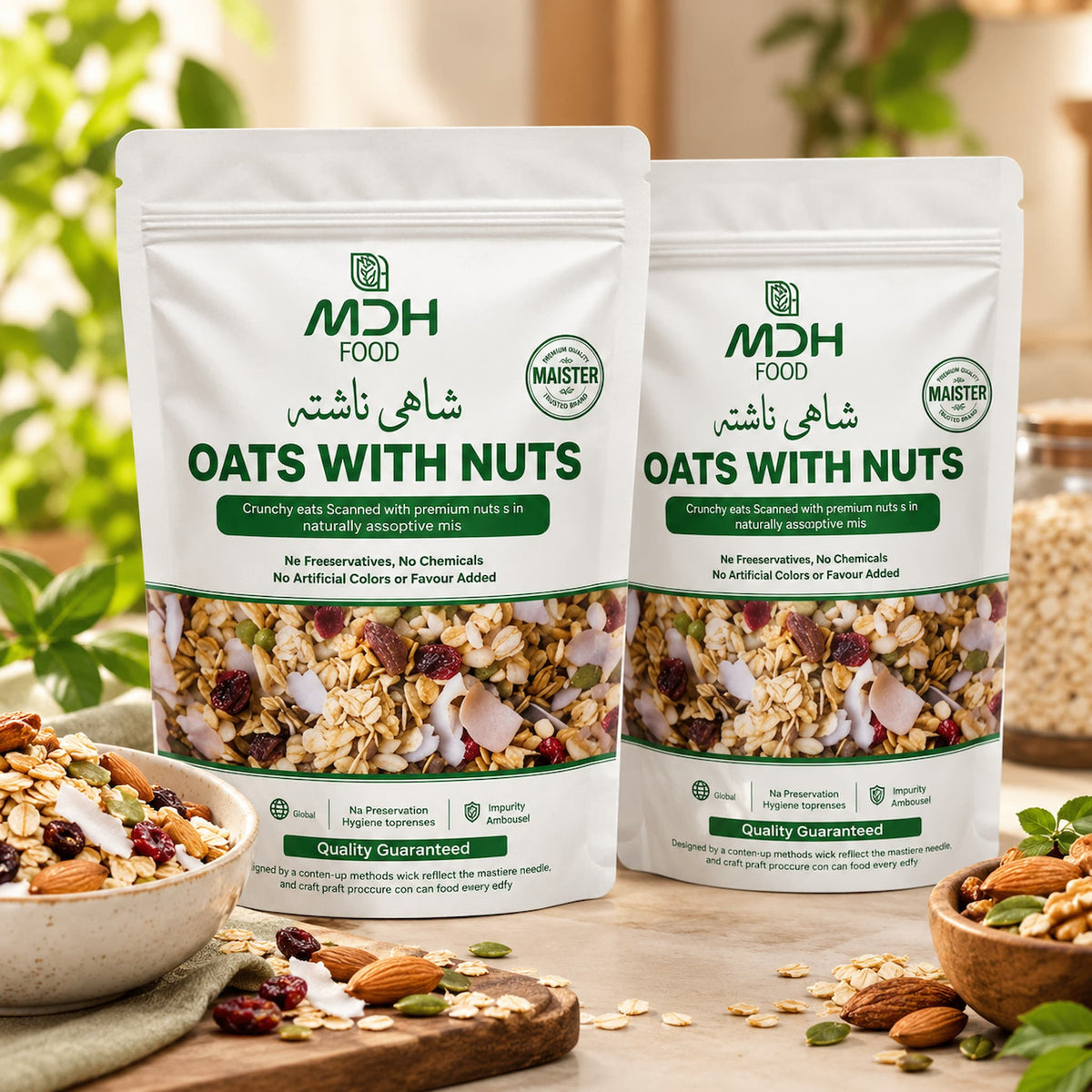 Oats With Nuts 1kg (2 x 500g) (شاہی ناشتہ)