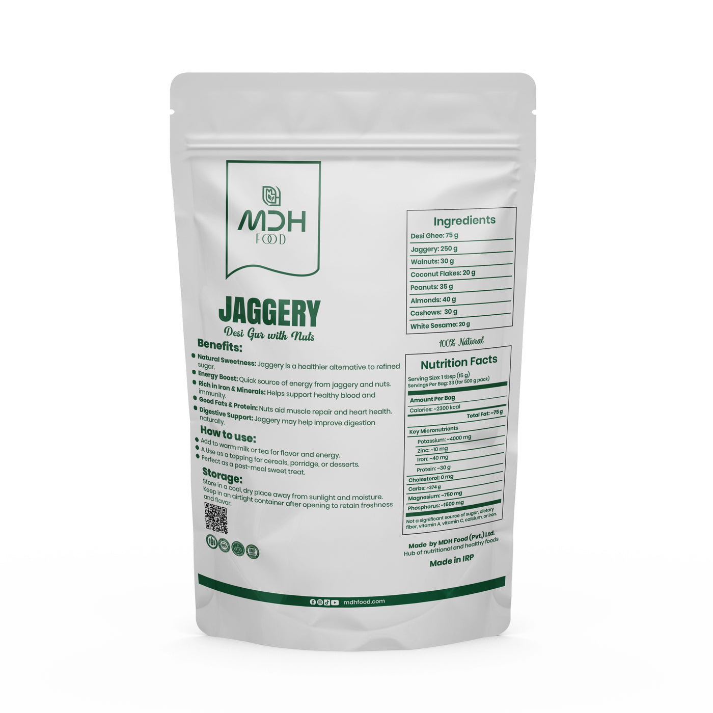 DESI GUR WITH NUTS (500 G)