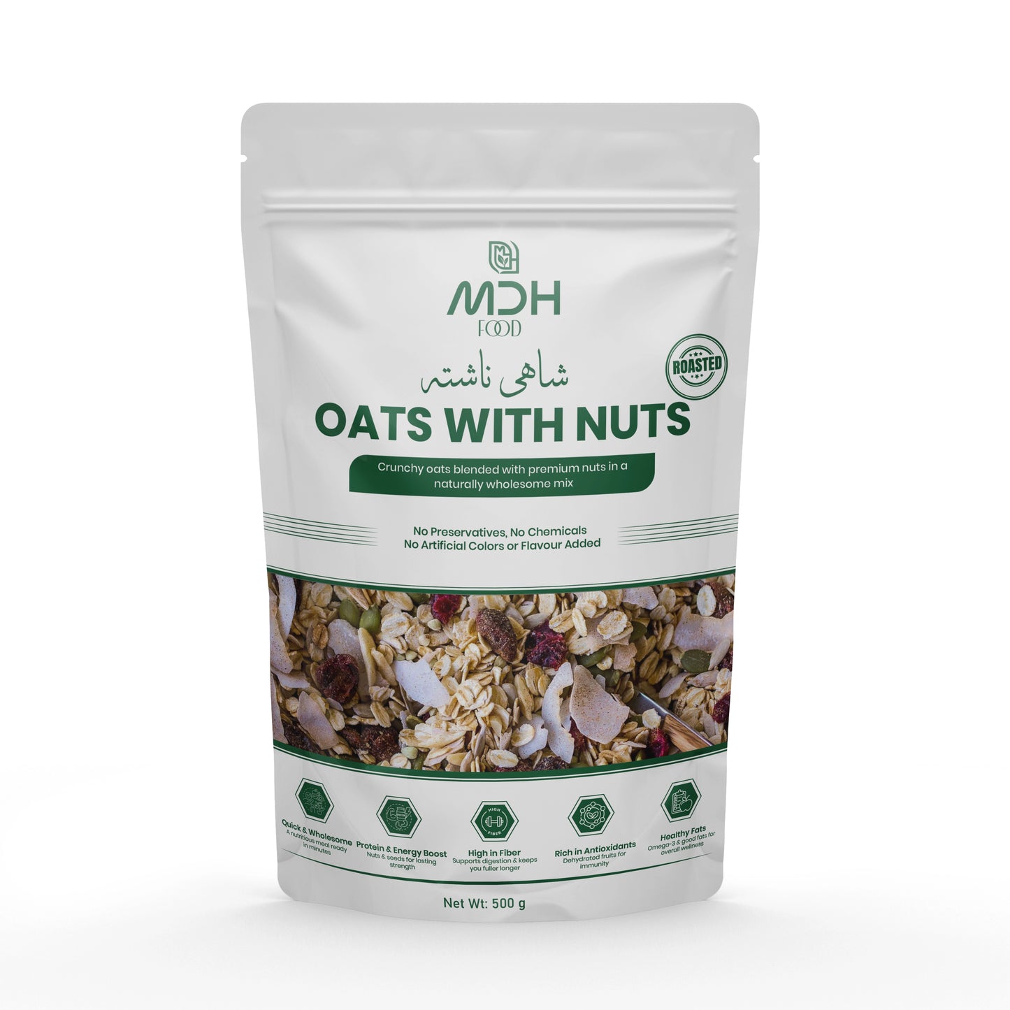 OATS WITH NUTS 500G