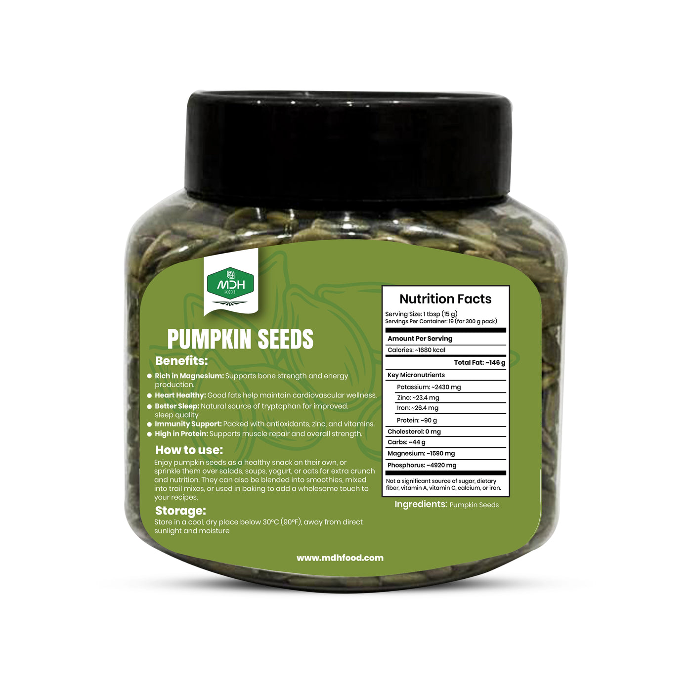 PUMPKIN SEEDS (300 G)